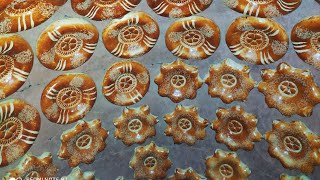 the process of making delicious and beautiful bread in Uzbekistan