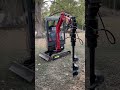 Mini Excavator With Auger Attachment Excavator Madeinchina Letsdigin Halloween Wicked mp3