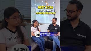 Topper Strategy Revealed 🚨for NEET 2026 #neet #neet2026