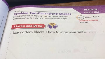 Go-Math chapter 12 lesson 3