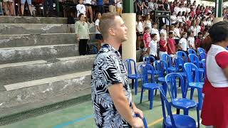 [CCS] Students singing Indonesia Raya - Independence Day