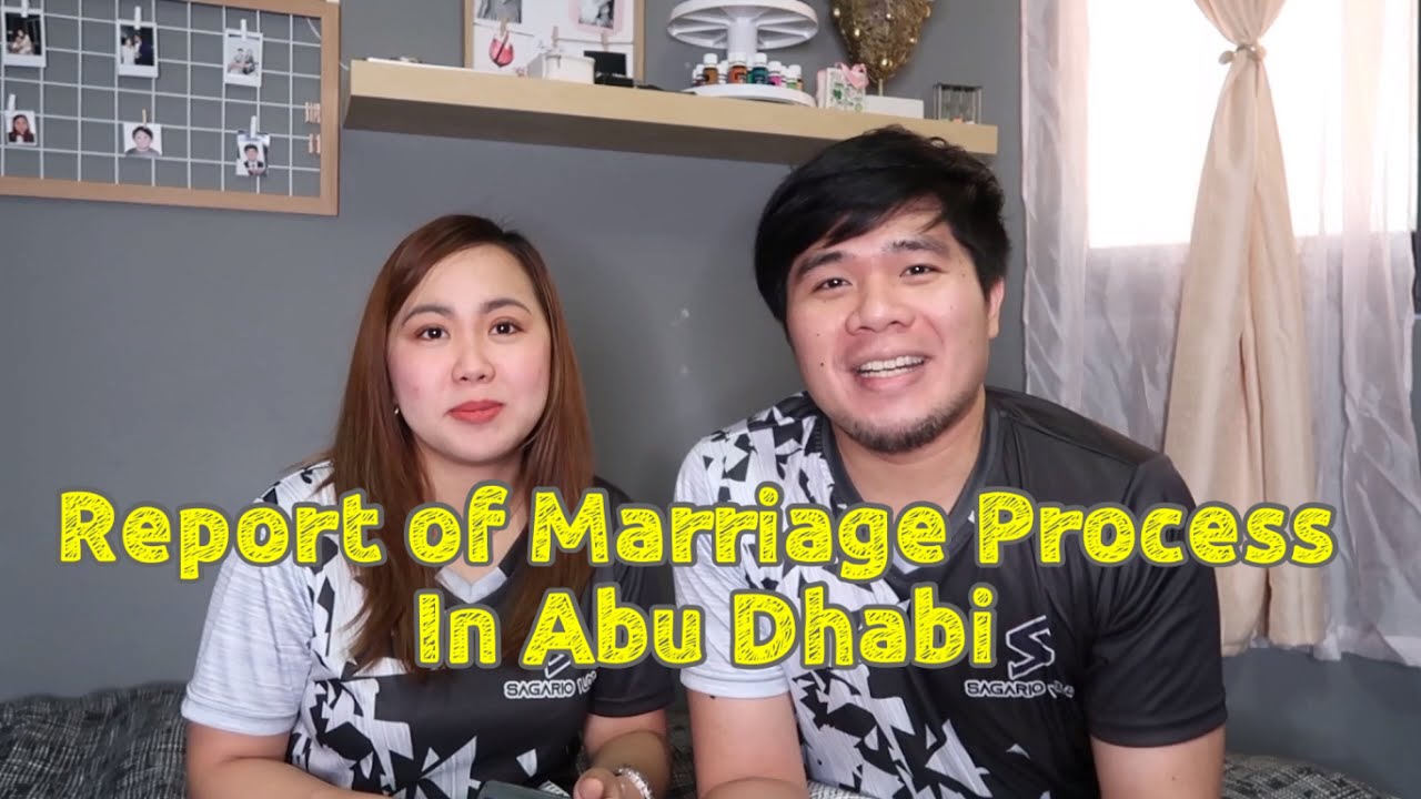 Report of Marriage Process Philippine Embassy Abu Dhabi, UAE out of