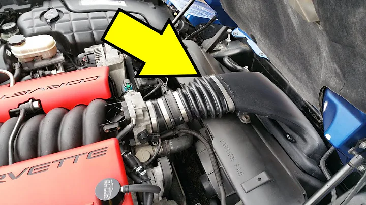 C5 Corvette How to remove Air Intake System