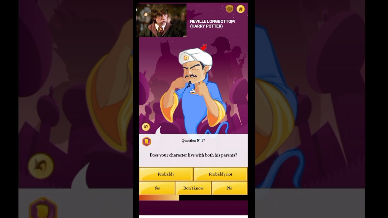 CAN AKINATOR GUESS AKINATOR!?, Akinator #3 [APP VERSION]