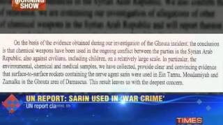 UN confirms use of chemical arms in Syria UN confirms use of chemical arms in Syria