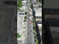 Toronto's Taste of the Danforth food festival 2023 dji drone #Shorts #toronto #festival #djiair2s