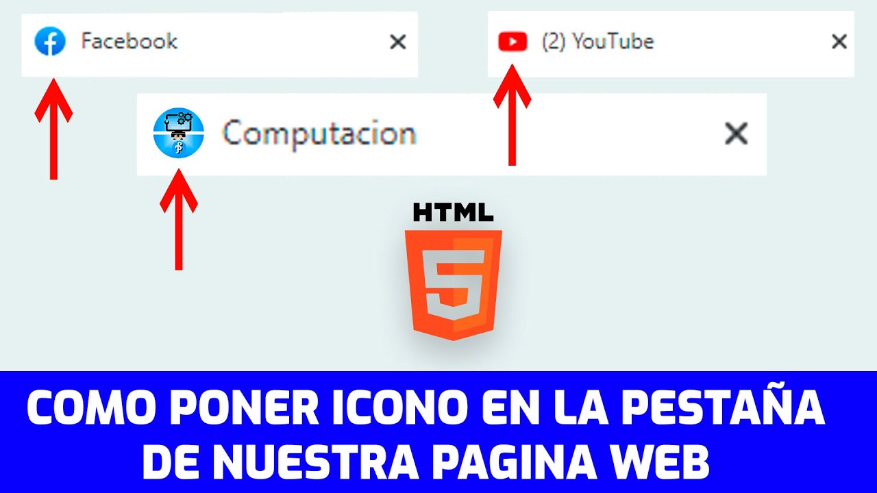 El top 48 imagen como poner el logo en la pestaña del navegador html