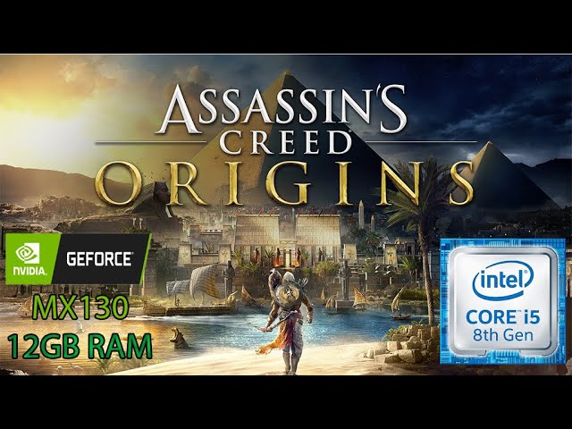 ASSASSIN'S CREED ORIGINS - CELERON N2940, INTEL HD GRAPHICS