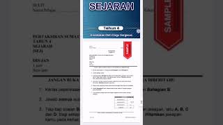 1 SET MODUL PENTAKSIRAN FORMATIF AKHIR 2022/2023 SEJARAH TAHUN 4 (FORMAT UASA) - PERCUMA RPM