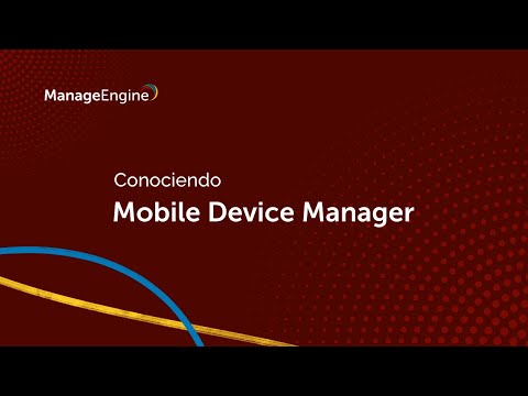 Conociendo ManageEngine Mobile