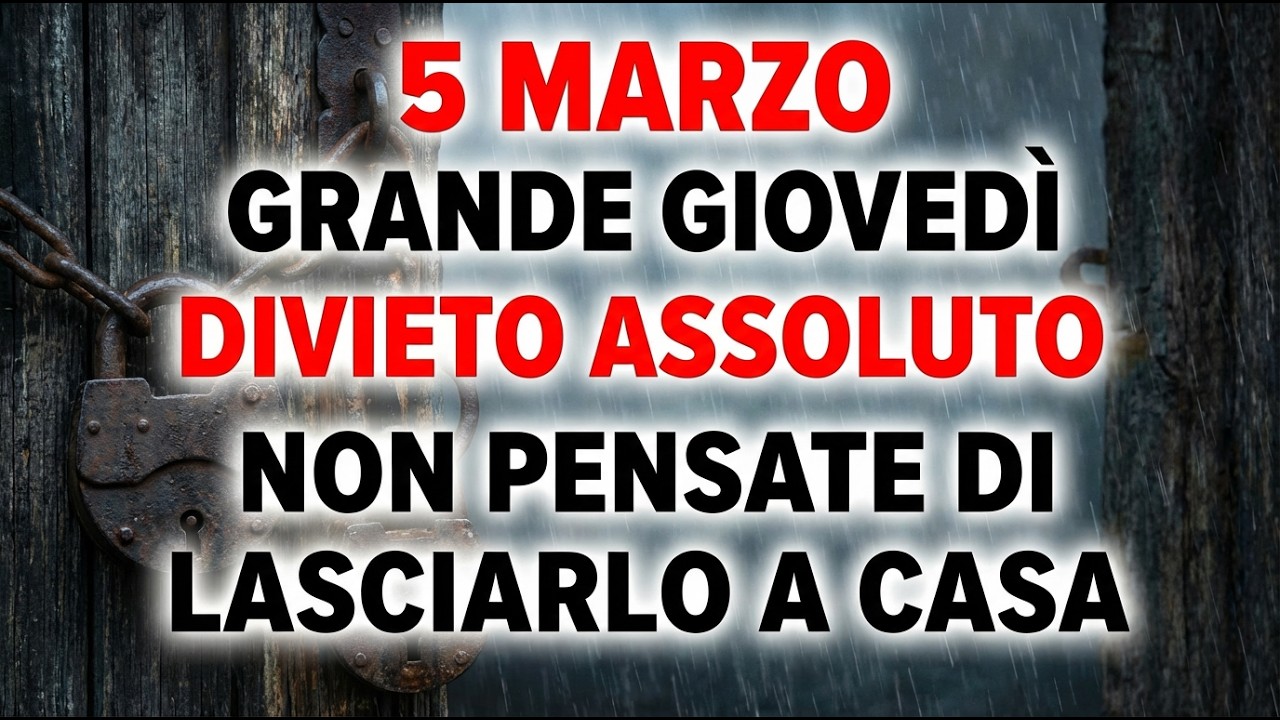 Lev Katalnik. Cosa NON FARE assolutamente oggi!