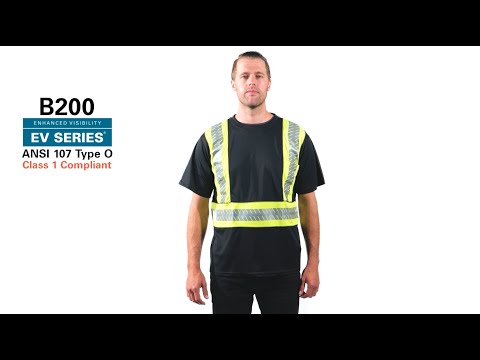 KISHIGO B200 Enhanced Visibility Contrast T Shirt 2021