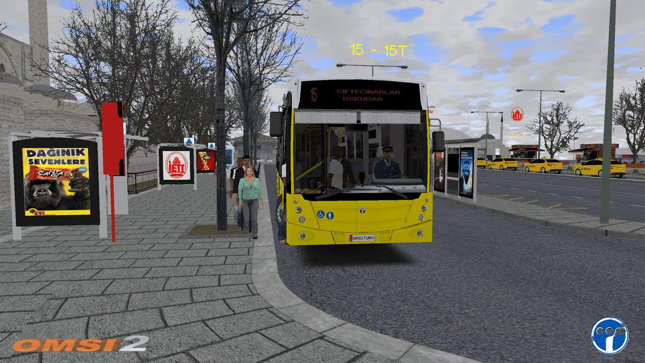 Omsi 2 - Beykoz - 15 Üsküdar  - Çiftcinarlar - Hattı!!!