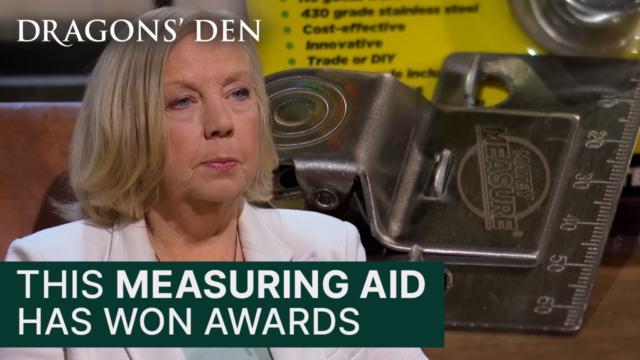 "You've Invented A Paperclip for A Tape measure" Dragons' Den YouTube