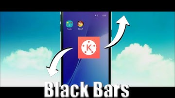 How To make Black Bars Open Cinematic Effect In Kinemaster Tutorial | Technical Kine One | TKO