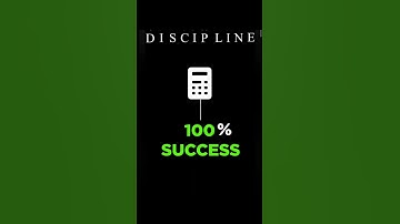 "Discipline — The Bridge Between Goals and Success 💪"#Discipline #Motivation #SuccessMindset❤️