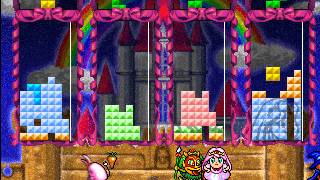 Flareia011 Nostalgic - TetrisX Battle 4P gameplay (PSX) - Normal level