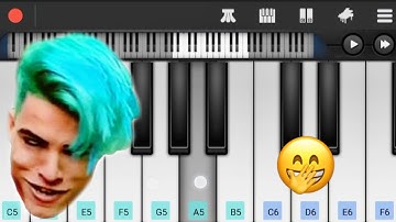 Joker Smile | TikTok Song | Easy Piano Tutorial | Perfect Piano |