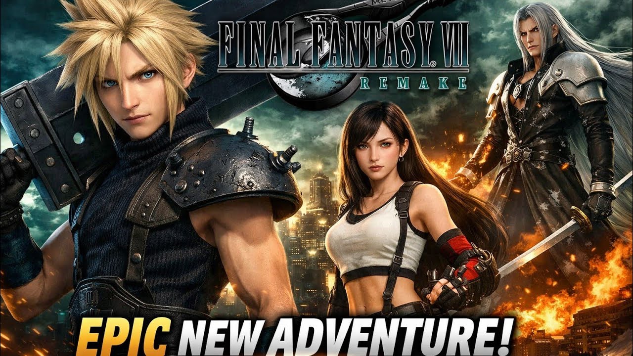 FINAL FANTASY 7 REMAKE Full Part 1 Gameplay Walkthrough