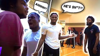Trash Talker Got Heated After I Shutdown The Gym At Jleww & Kshowtime Takeover!!