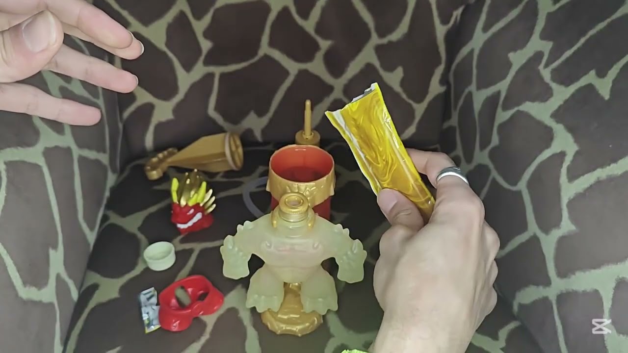 Распаковка/обзор Heroes of Goo Jit Zu Hero Creator