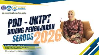 PDD-UKTPT TEACHING FIELD | LECTURER CERTIFICATION 2026 - PRAIDA HANSYAH, S.Ag., M.A - UNIVERSITAS...