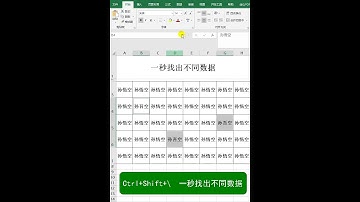 阿伟Excel教学 Excel超实用的一秒钟#Excel #office #办公技巧 #表格 #电脑