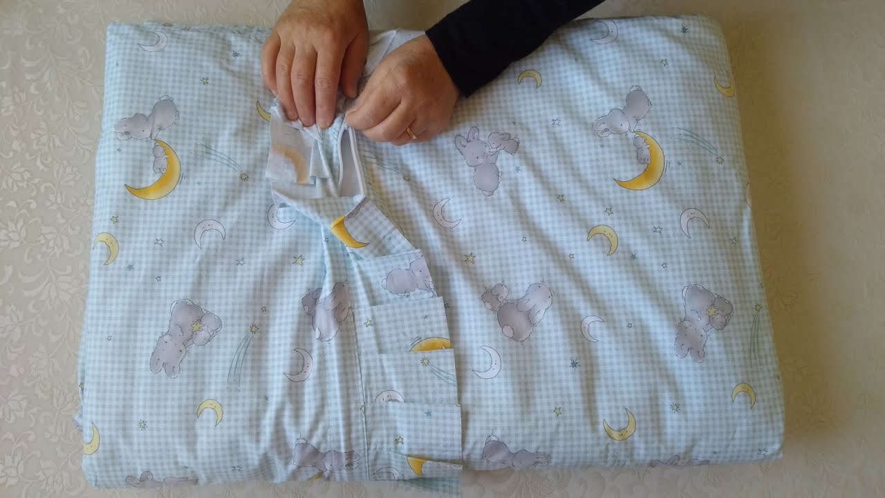 Pileli ve Fermuarlı Bebek Nevresimi Dikimi! Bundan Sonra Herkes Kendi Nevresimini Dikebilecek!