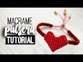 Pulsera Corazón » ❤️ tutorial | como hacer brazalete de hilo | diy ● Friendship bracelet #104
