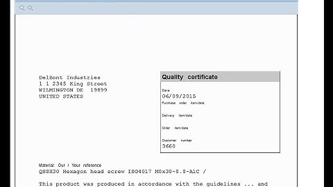 SAP Outbound COA Processing