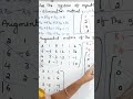 JNTUH M1 Survival Trick 🔥  Gauss Elimination Method015