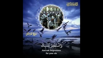 "فَاصْبِرْ إنَّ وَعدَ اللهِ حَقٌّ وَاسْتَغفِرْ لِذَنبِك" تلاوة عذبة من سورة غافر - الشيخ رعد الكردي