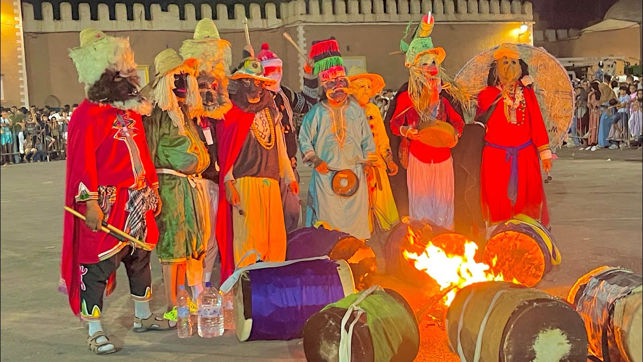 🎊أمسية رائعة في مهرجان🥰إمعشار بمدينة تيزنيت💃