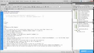 jQuery Basics Generating HTML