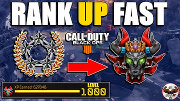 Double XP How to Rank Up Fast in Black Ops 4 | Best Mode for 2XP