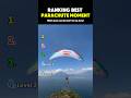 RANKING BEST PARACHUTE LAND/TAKEOFF MOMENT