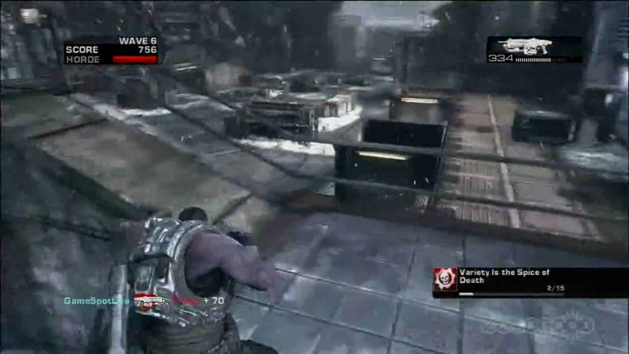 Gears Of War 2 Snowblind Map Pack Grind House Gameplay HD YouTube