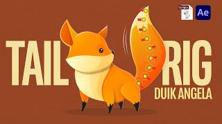 After Effects DUIK Angela Easy Tail Rig Tutorial