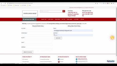 Bài 55 : Đăng ký đăng nhập  | tự build PHP MVC PDO Framework