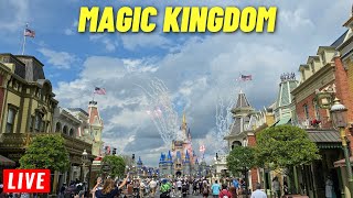 LIVE:  Magic Kingdom Tuesday for rides, shows, and Parades at Walt Disney World 6/4/2024