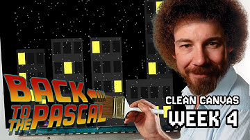 I Cleaned Up the Code and Created a Canvas - Week 4 of Back to the Pascal