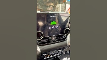 Fronx car stereo android music system #caraccessories #modified