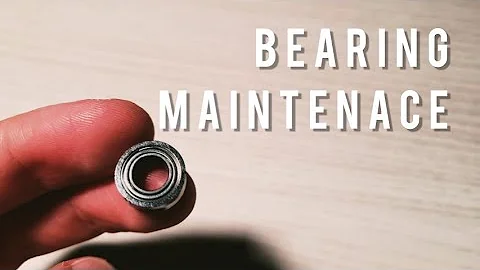 How to Clean and Lube yoyo bearings - My method