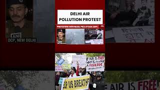 Delhi Pollution Protest Turns Ugly, Protesters With Naxal Posters Clash With Cops