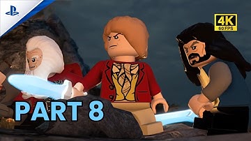LEGO: the Hobbit Gameplay PS5 Mission 8 - Out of the Frying Pan (4k 60fps)