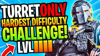 TACHANKA TURRET ONLY CHALLENGE - CRITICAL DIFFICULTY - RAINBOW SIX EXTRACTION