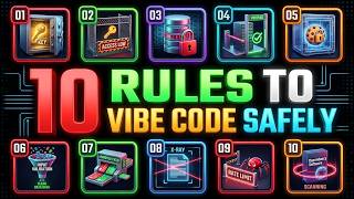 10 Rules to Vibe Code Safely in 6 Mins.