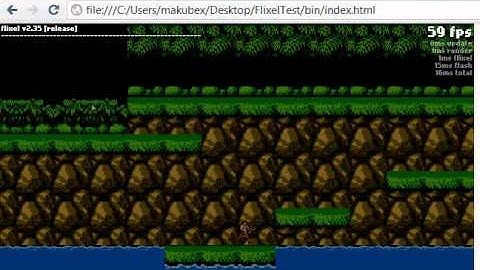 Flixel Test 01: Contra Style