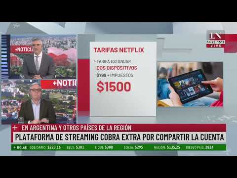 Netflix cobra extra en Argentina y otros países de la región por compartir la cuenta