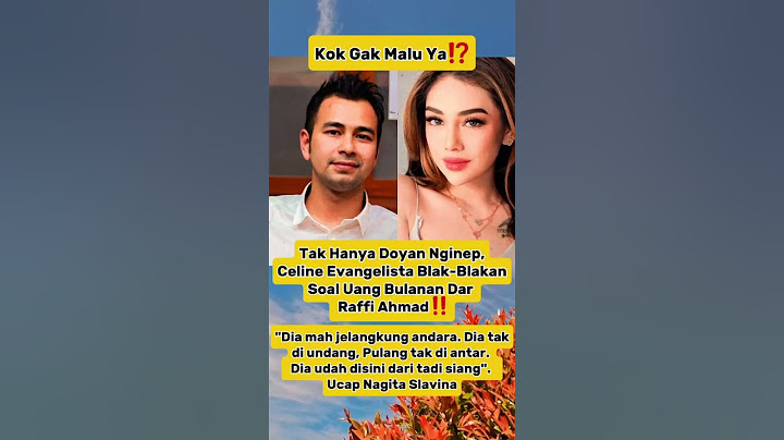 Celine Evangelista ternyata sering nginep di rumah Raffi Ahmad loh! #raffiahmad #nagitaslavina1717